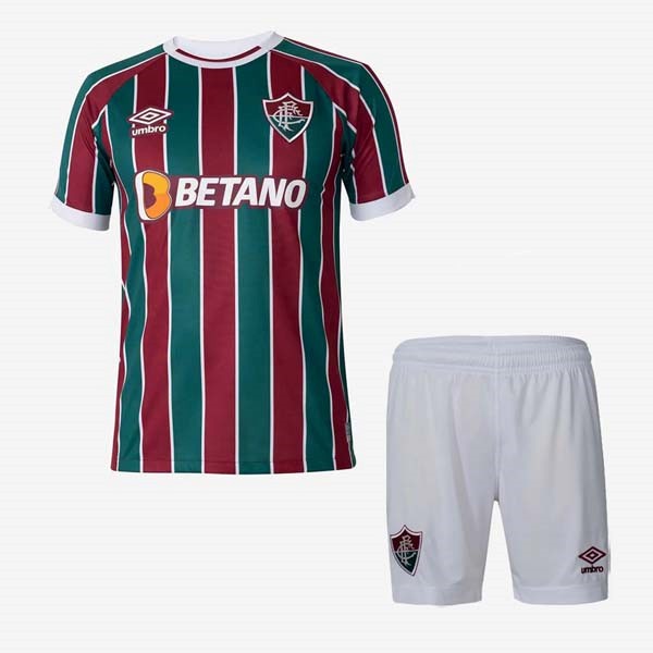 Camiseta Fluminense Replica Primera Ropa Niño 2023/24